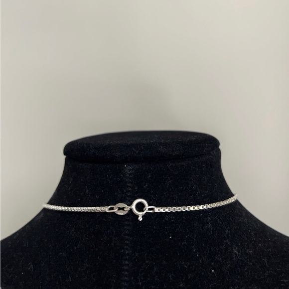 Silver Italian Necklace - Vintage - Picture 4 of 4